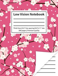 Low Vision Notebook