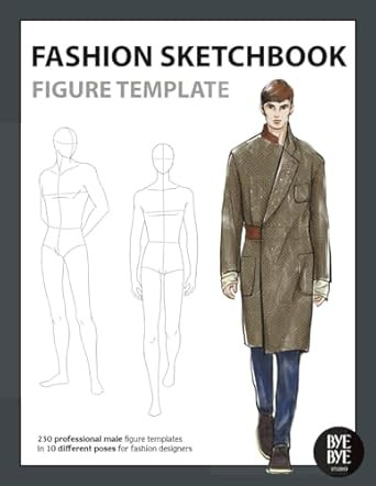 Fashion Sketchbook Figure Template