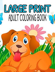 Large Print Adult Coloring Book