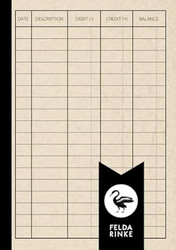 Small & Simple Checking Account Ledger Pocket