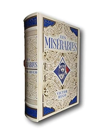 Rare Les Miserables by Victor Hugo Leather Bound Collectible