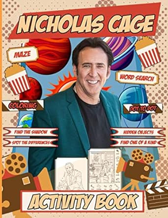 Nicholas Cage Activity Book Nicholas Cage Activity Book