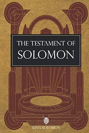 The Testament Of Solomon