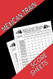 Mexican Train Score Sheets