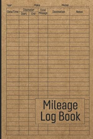 Mileage Log Book