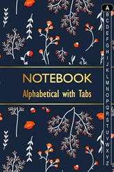 Notebook Alphabetical with Tabs