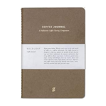 Goldleaf Coffee Journal Find YOUR Best Coffee With This