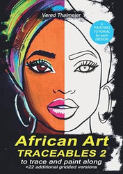 African Art Traceables 2- To trace and paint along