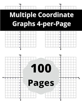 Multiple Coordinate Graphs 4-per-Page