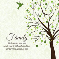 Family Reunion Guest Book - Family Tree