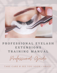 PROFESIONAL EYELASH EXTENSIONS TRAINING MANUAL