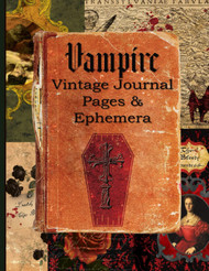 Vampire Vintage Journal Pages & Ephemera