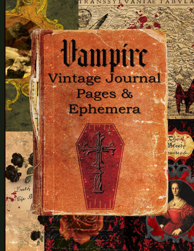 Vampire Vintage Journal Pages & Ephemera