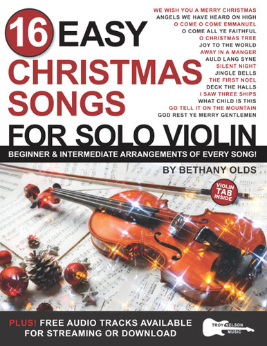 16 Easy Christmas Songs for Solo Violin