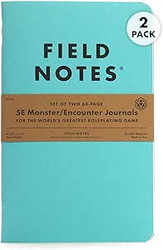 Field Notes: 5E Monster/Encounter Journal - 2 Pack - Monster and