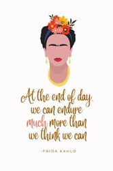 Frida Kahlo Quote Notebook