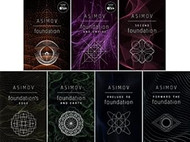 Foundation Complete Series by Isaac Asimov 1-7 Book Set Collection