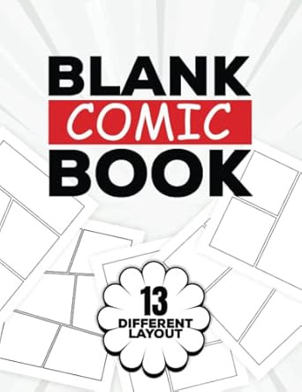 Blank Comic Book