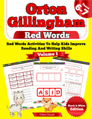 Orton Gillingham Red Words. Red Word activities to help kids