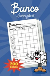 Bunco Score Sheets