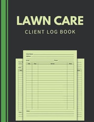 Lawn Care Client Log Book