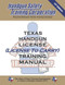 Texas Handgun License