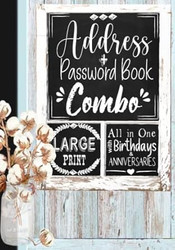 Address and Password Book Combo