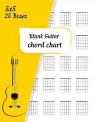 Blank Guitar Chord Chart