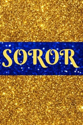Blue and Gold Glitter Soror Journal