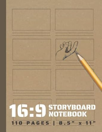 16:9 Storyboard Notebook: A Blank Storyboard Sketch Book |
