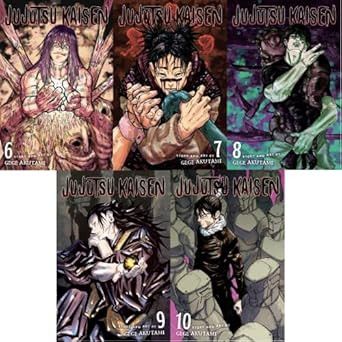 Jujutsu Kaisen Vol. 6-10 Collection 5 Book Bundle Set