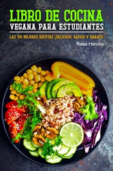 Libro de cocina vegana para estudiantes