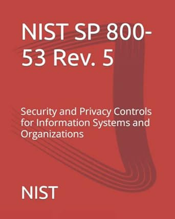 NIST SP 800-53 Rev. 5