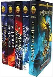 The Heroes of Olympus 5 book Collection The Lost Hero The