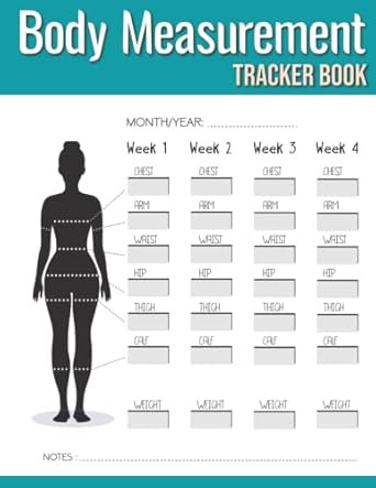Body Measurement Tracker Book