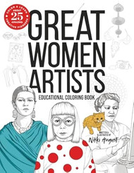 Great Women Artists Educational Coloring Book Color and