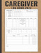 Caregiver Log Book 2022