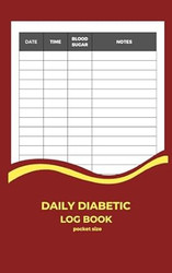 daily diabetic log book poket size