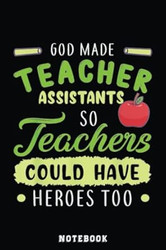 Teacher Teaching Assistant Aide Funny Hero Gift Notebook
