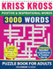 Kriss Kross Puzzle Book For Adults with Full Solutions