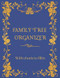 Family Tree Organizer - With Charts To Fill In
