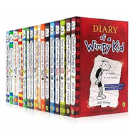 Jeff Kinney Diary of a Wimpy Kid 1-16 Books Boxed Set