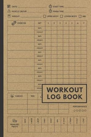 Workout Log Book