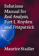 Solutions Manual for Real Analysis Part I Royden and Fitzpatrick