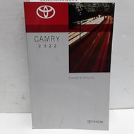 2022 Toyota Camry Owners Manual