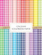Gingham Scrapbook Paper