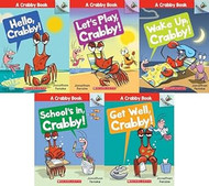 NEW SET! 'A Crabby Book' Series 5 Books Set