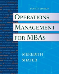 Operations Management For Mbas