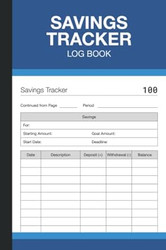 Savings Tracker Log Book