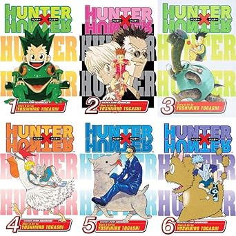 Hunter x Hunter Manga Set Vol. 1-6 by Yoshihiro Togashi